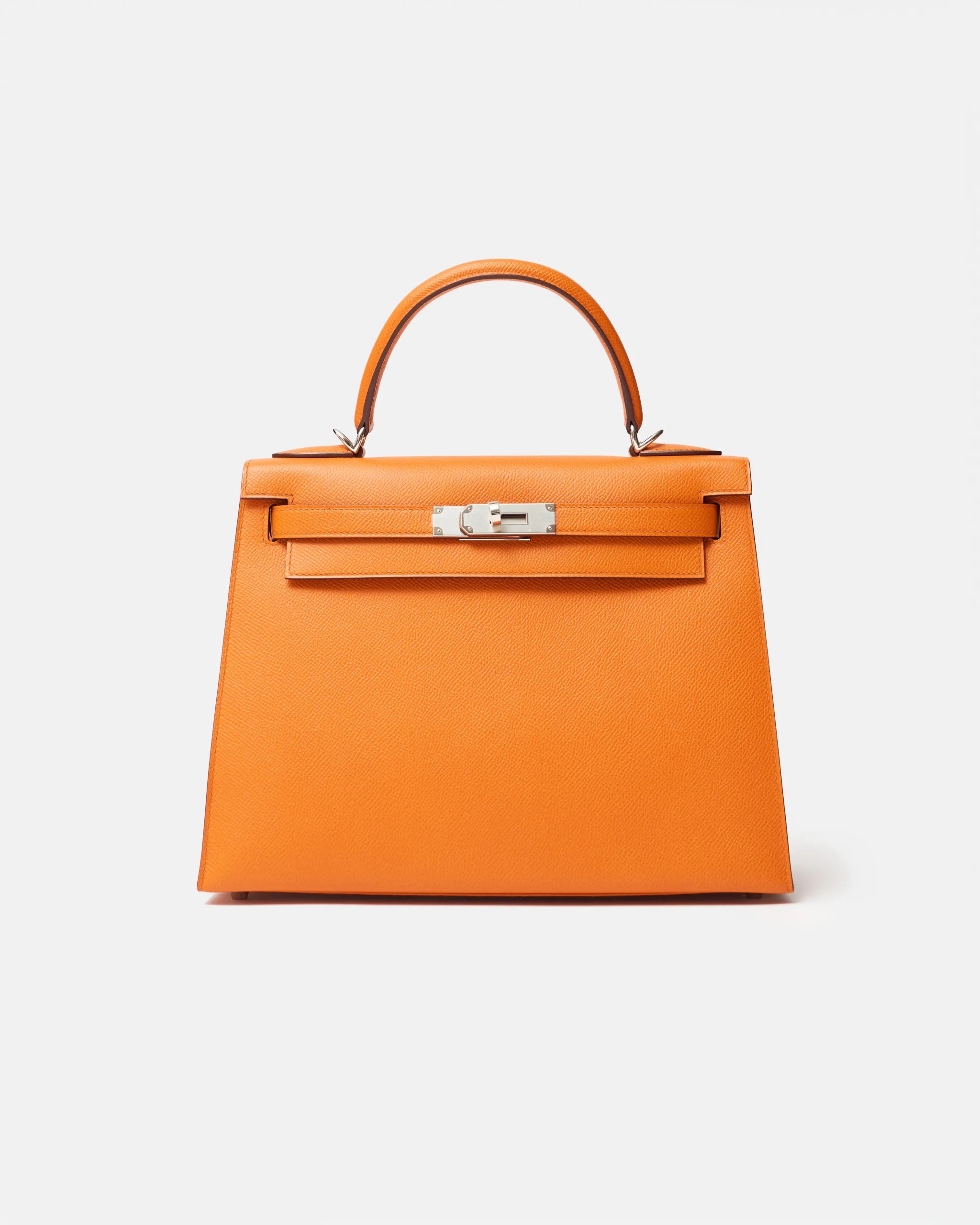 Hermès Kelly 28 Orange Epsom PHW
