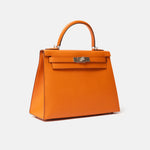 Hermès Kelly 28 Orange Epsom PHW