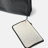 Hermès Herbag 31Black Toile H Berline Vache Hunter GHW 