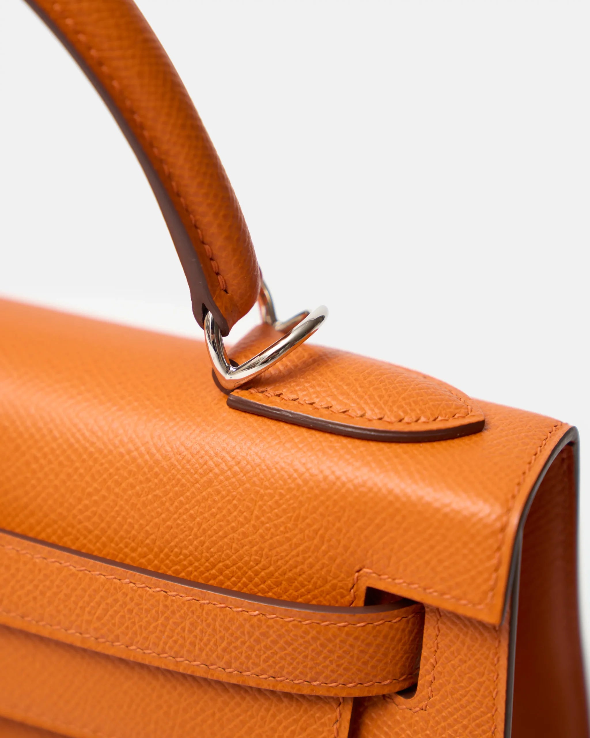 Hermès Kelly 28 Orange Epsom PHW