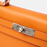Hermès Kelly 28 Orange Epsom PHW