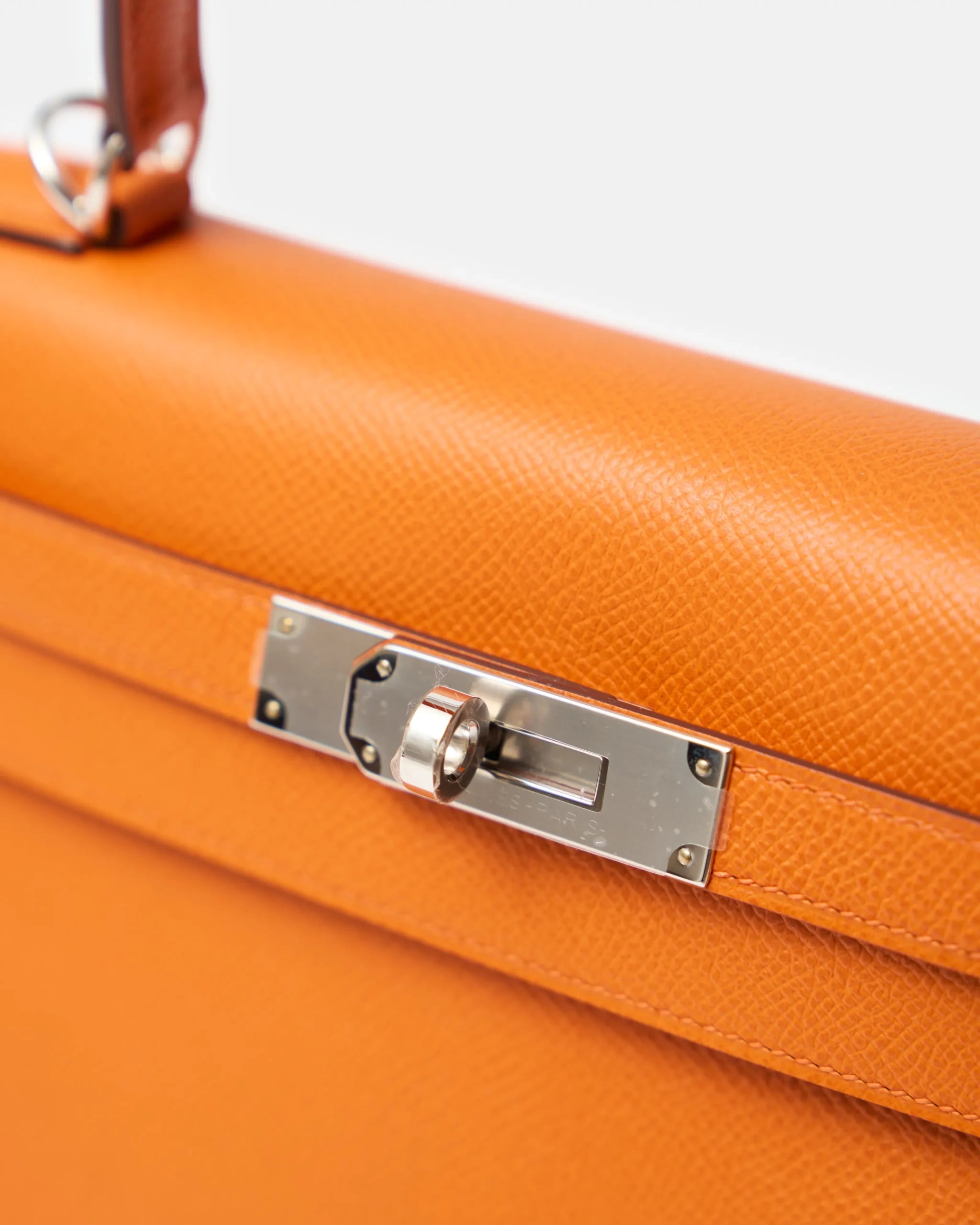 Hermès Kelly 28 Orange Epsom PHW