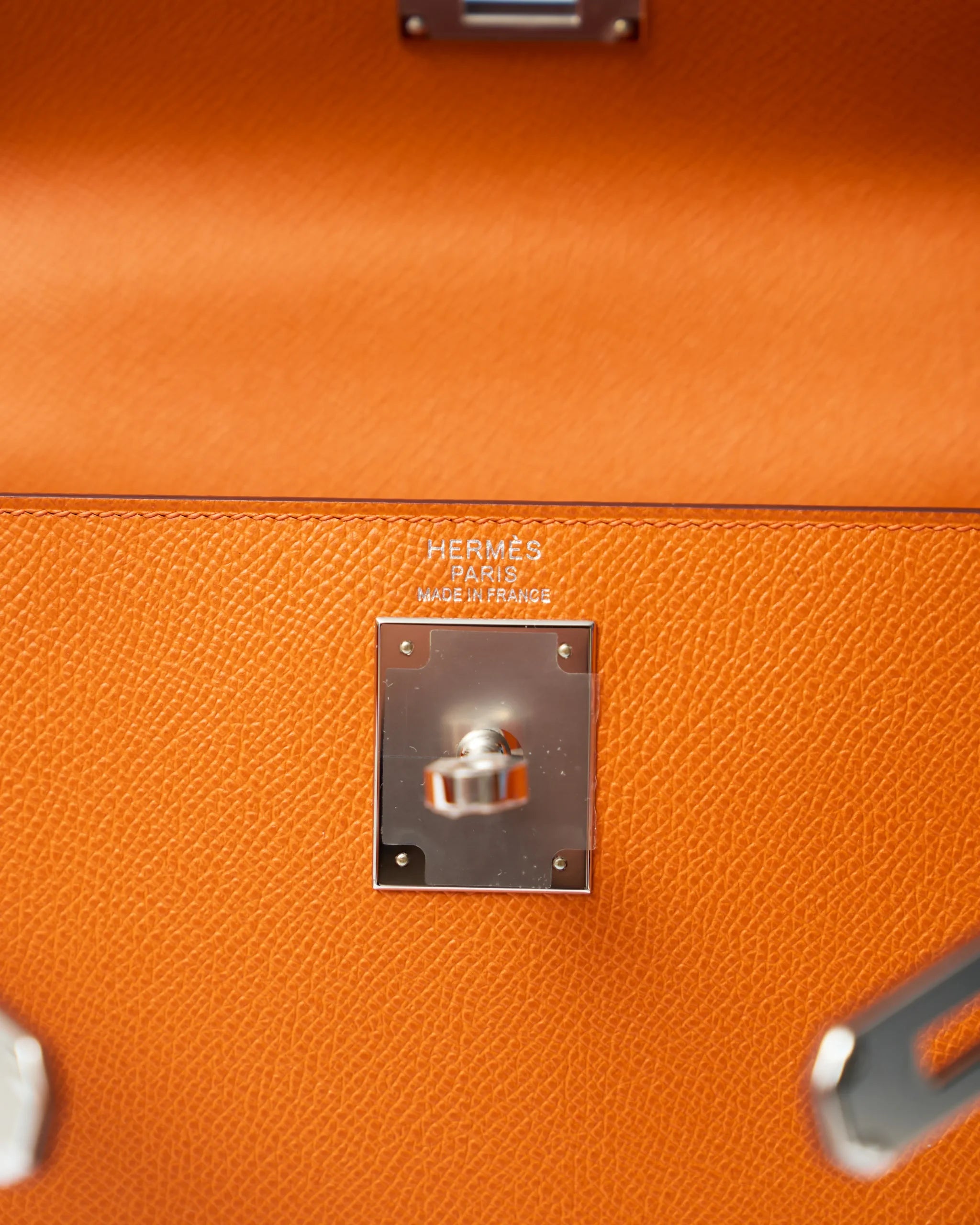 Hermès Kelly 28 Orange Epsom PHW
