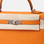 Hermès Kelly 28 Orange Epsom PHW