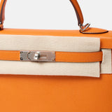 Hermès Kelly 28 Orange Epsom PHW