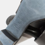 Hermès Candy Black Goatskin Ghw Sandals