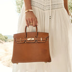 Hermès Birkin 25 Togo Gold Barenia GHW