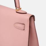 Hermès Mini Kelly 20 Rose Sakura Epsom GHW