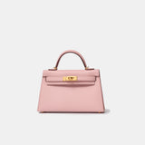 Hermès Mini Kelly 20 Rose Sakura Epsom GHW