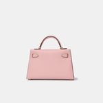 Hermès Mini Kelly 20 Rose Sakura Epsom GHW