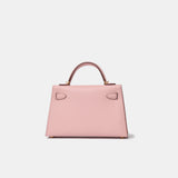 Hermès Mini Kelly 20 Rose Sakura Epsom GHW