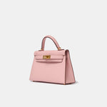 Hermès Mini Kelly 20 Rose Sakura Epsom GHW