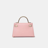 Hermès Mini Kelly Chevre Rose Sakura / Nata GHW