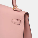 Hermès Mini Kelly 20 Rose Sakura Epsom GHW
