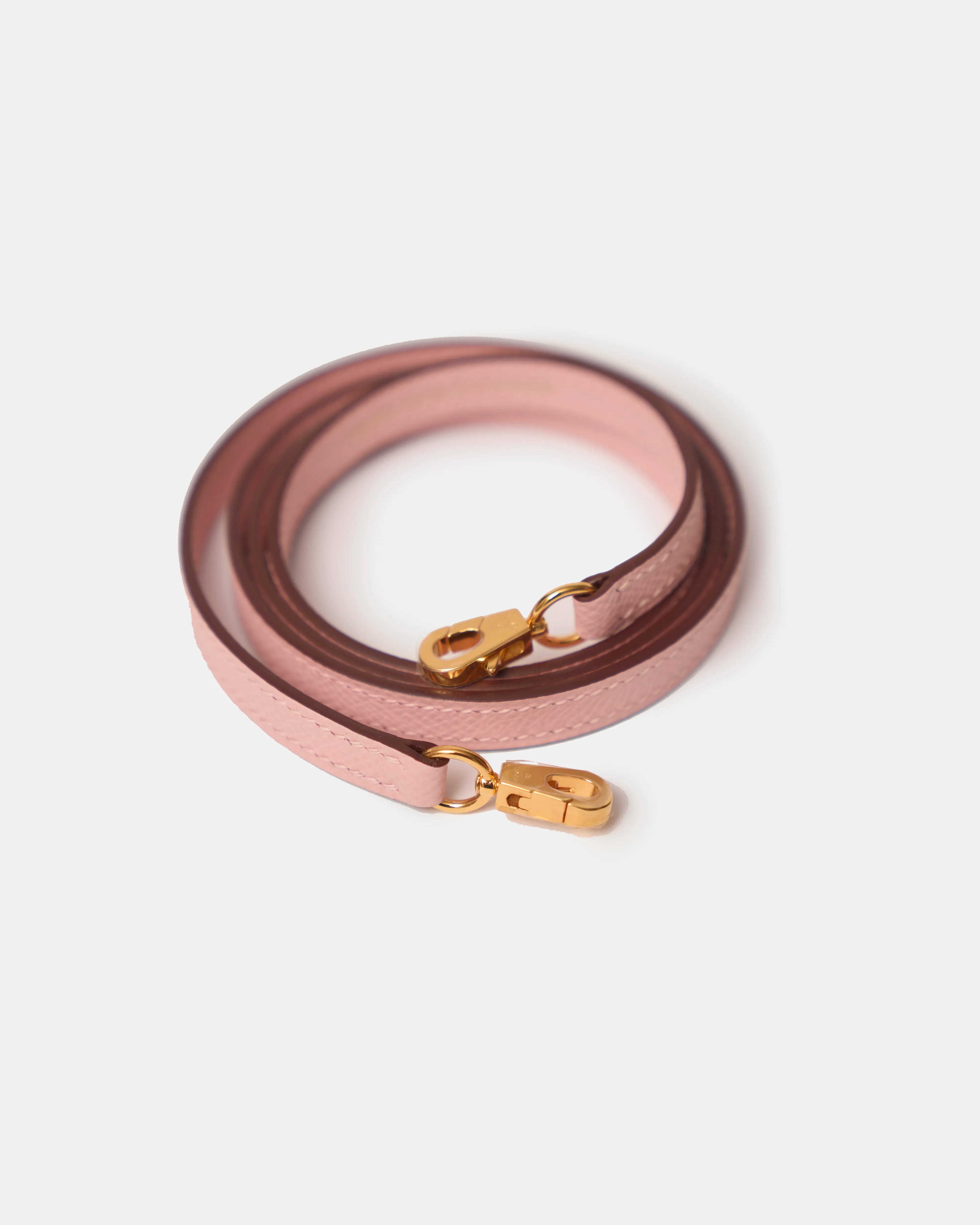 Hermès Mini Kelly 20 Rose Sakura Epsom GHW