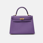Hermès Kelly 25 Iris (Purple) Epsom GHW