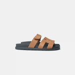 Hermès Chypre Naturel Calfskin Sandals Size 39