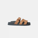Hermès Chypre Naturel Calfskin Sandals Size 39