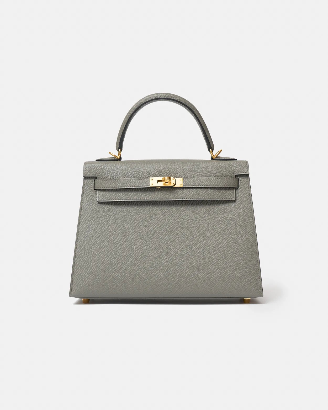 Hermès Kelly 25 Gris Meyer Epsom GHW