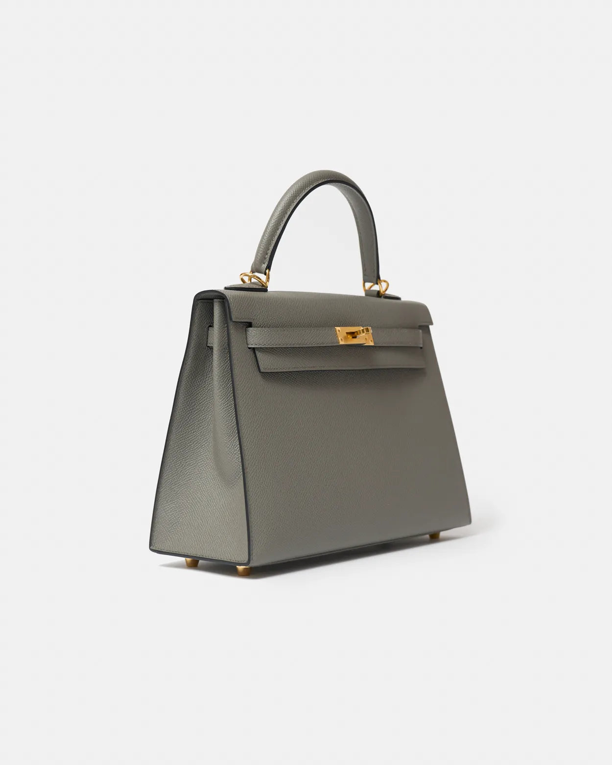 Hermès Kelly 25 Gris Meyer Epsom GHW
