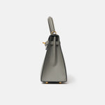 Hermès Kelly 25 Gris Meyer Epsom GHW