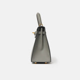 Hermès Kelly 25 Gris Meyer Epsom GHW