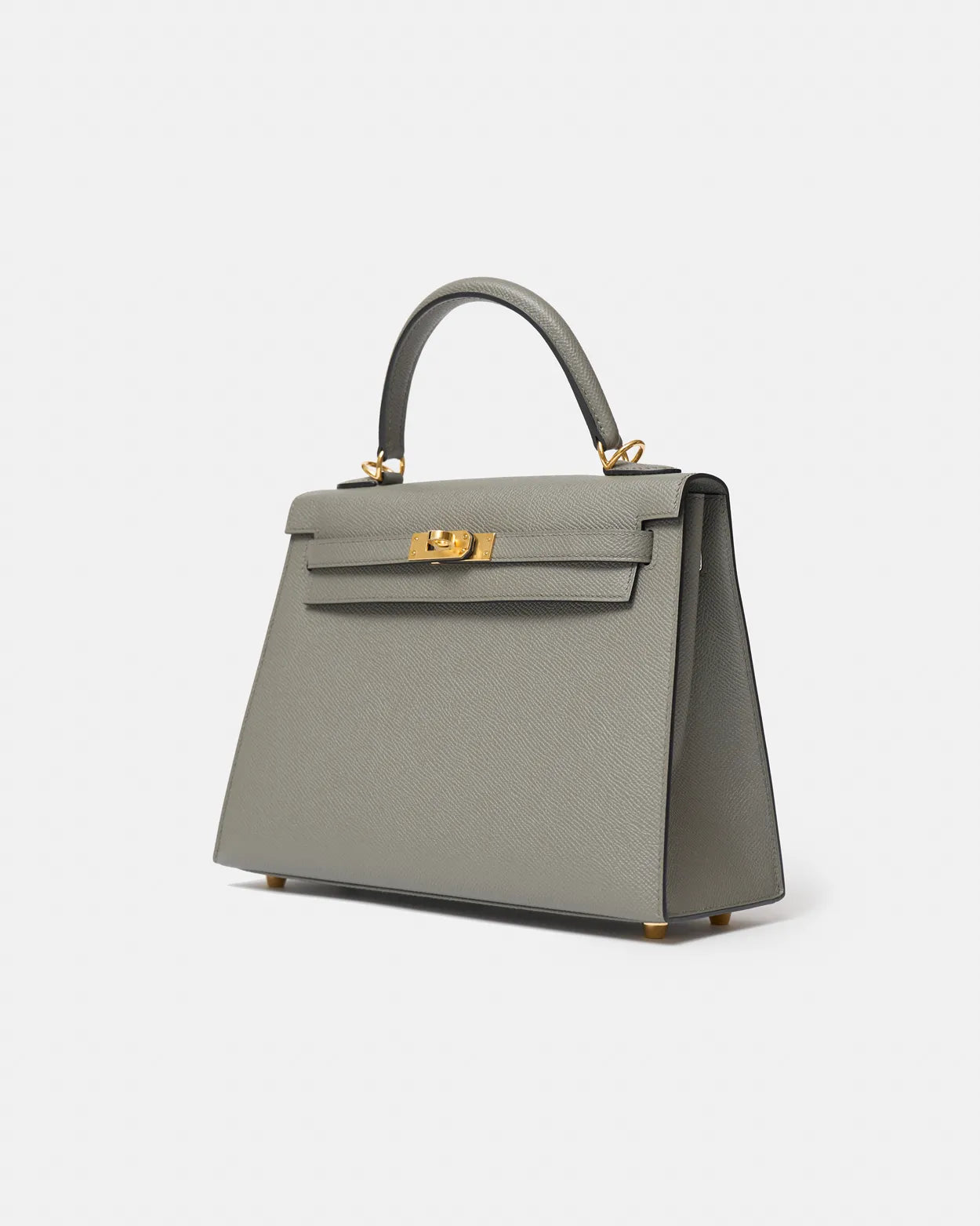 Hermès Kelly 25 Gris Meyer Epsom GHW