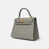 Hermès Kelly 25 Gris Meyer Epsom GHW