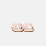 Hermès Oran Rose Pale Epsom Sandals