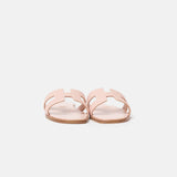 Hermès Oran Rose Pale Epsom Sandals