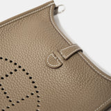 Hermes Mini Evelyne 16 EtoupeClemence PHW Navy Strap
