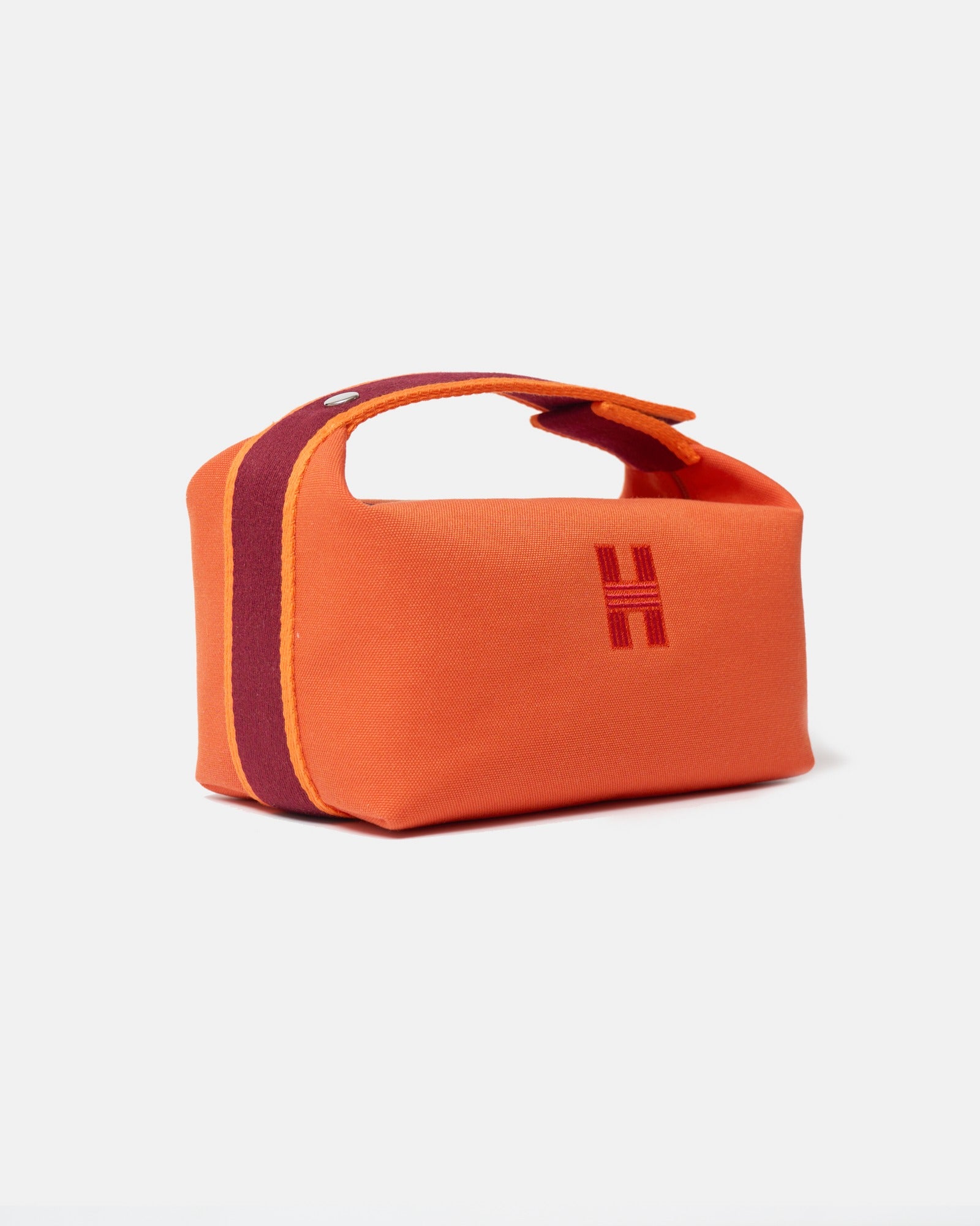Hermès Bride-a-Brac GM Orange Canvas PHW