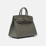 Hermès Birkin Sellier 25 Gris Meyer Madame PHW