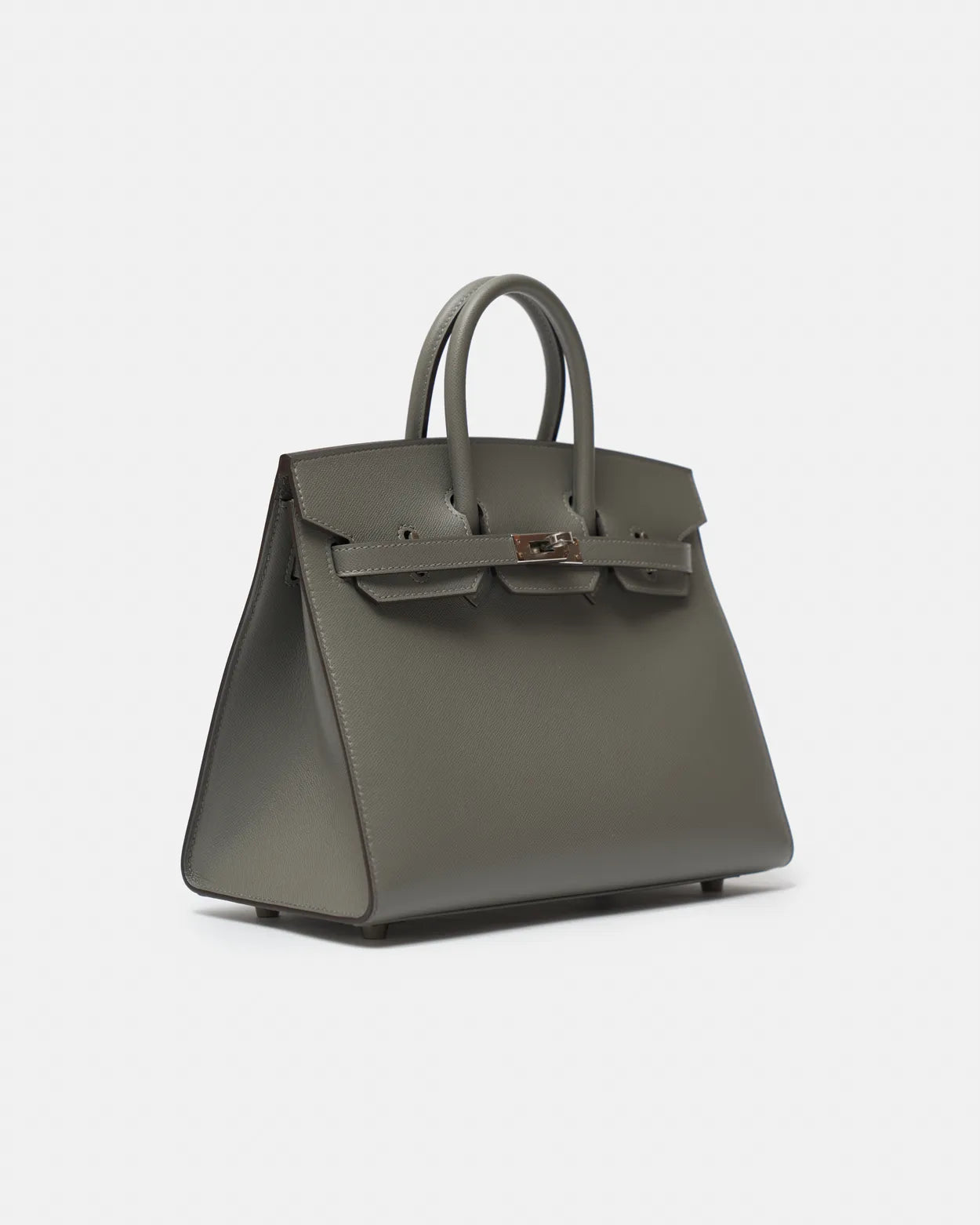 Hermès Birkin Sellier 25 Gris Meyer Madame PHW