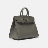 Hermès Birkin Sellier 25 Gris Meyer Madame PHW