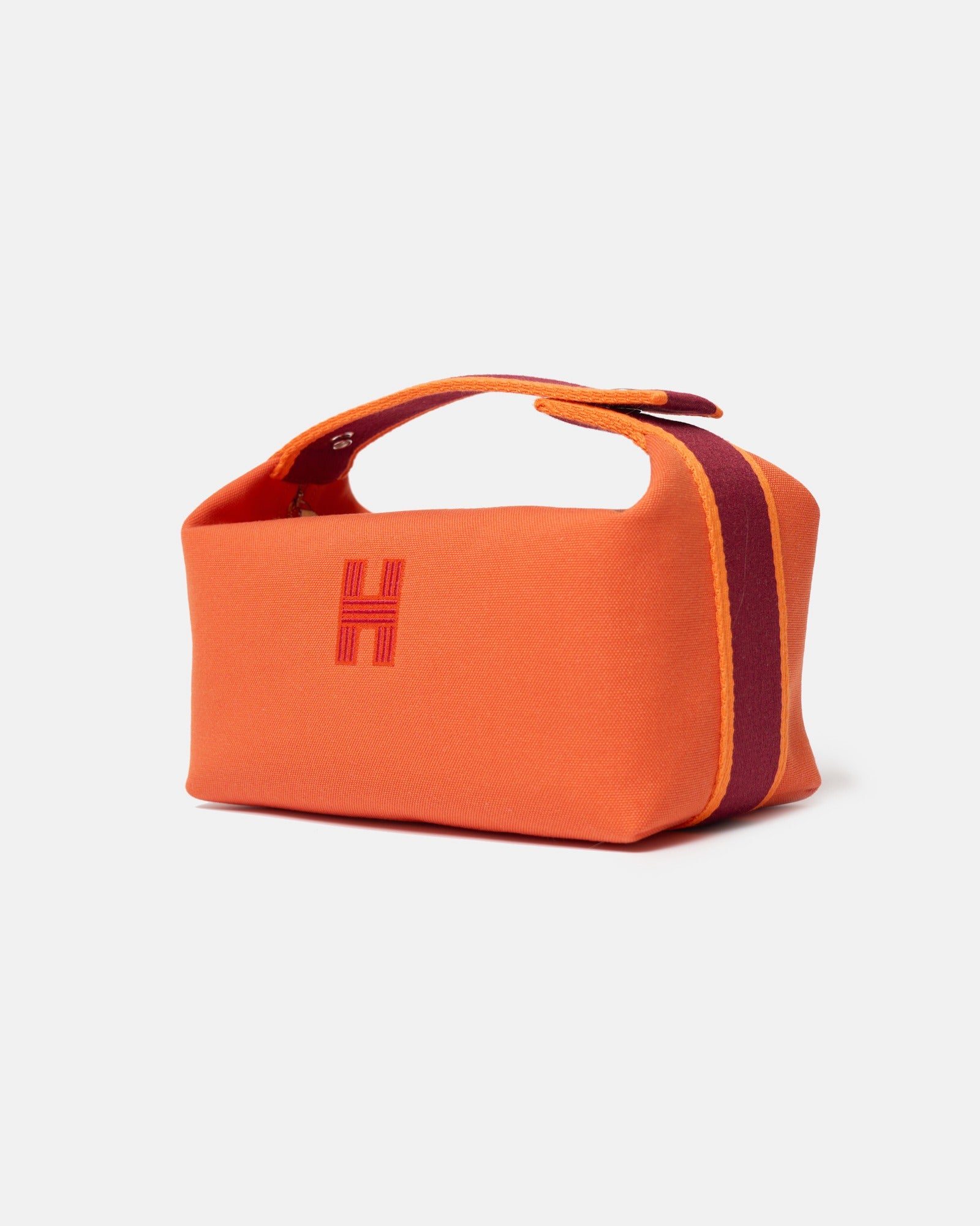 Hermès Bride-a-Brac GM Orange Canvas PHW
