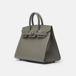Hermès Birkin Sellier 25 Gris Meyer Madame PHW
