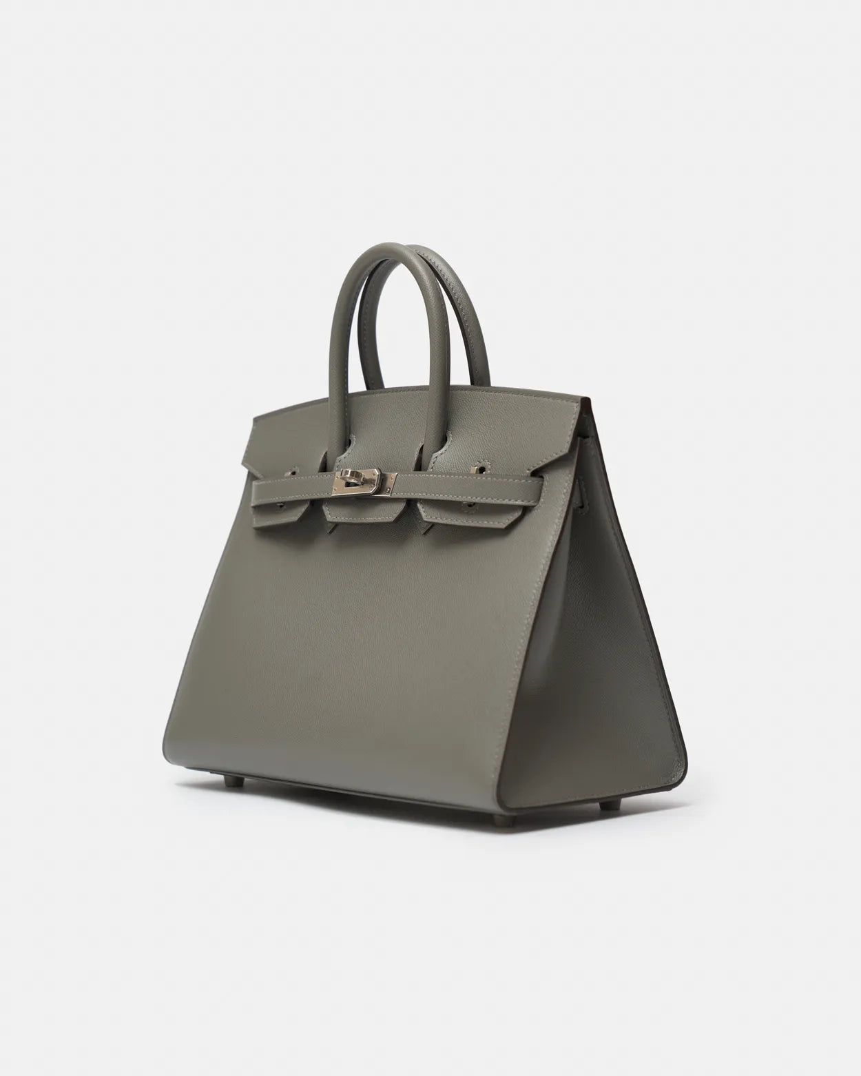 Hermès Birkin Sellier 25 Gris Meyer Madame PHW