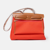 Hermès Herbag 39 Orange PHW