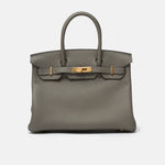 Hermès Birkin 30 Gris Meyer Togo GHW