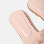 Hermès Oran Rose Pale Epsom Sandals