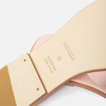 Hermès Oran Rose Pale Epsom Sandals
