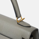 Hermès Kelly 25 Gris Meyer Epsom GHW