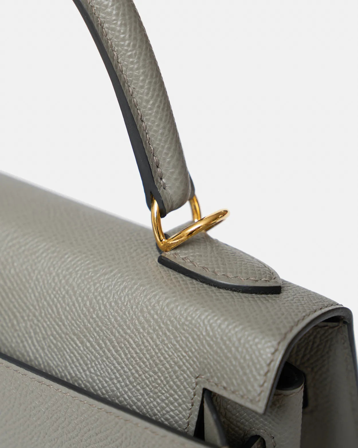 Hermès Kelly 25 Gris Meyer Epsom GHW