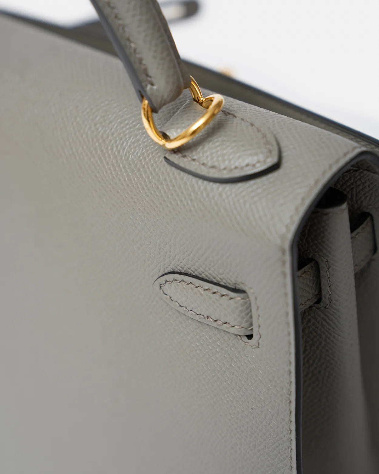 Hermès Kelly 25 Gris Meyer Epsom GHW