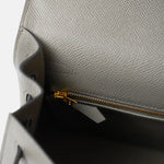 Hermès Kelly 25 Gris Meyer Epsom GHW