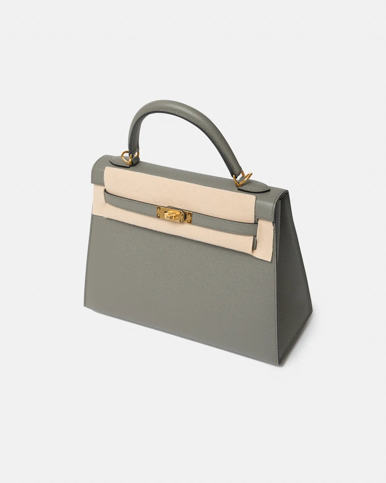 Hermès Kelly 25 Gris Meyer Epsom GHW