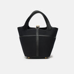 Hermès Picotin Cargo 18 Black Toile Goeland Swift GHW