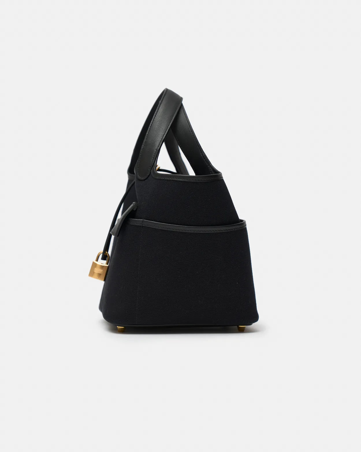 Hermès Picotin Cargo 18 Black Toile Goeland Swift GHW