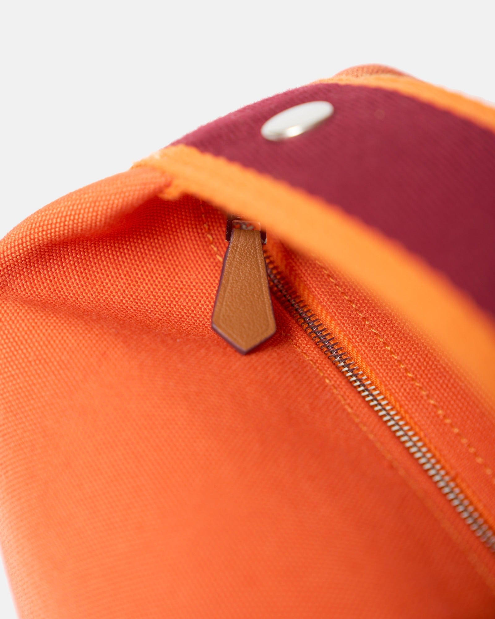 Hermès Bride-a-Brac GM Orange Canvas PHW